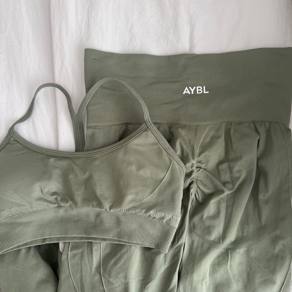 Brand New AYBL Sage Green Active Set